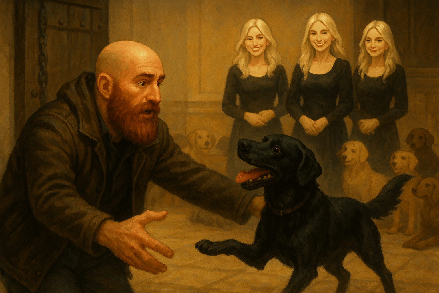 A single red leaf on a grey, cracked stone ground.